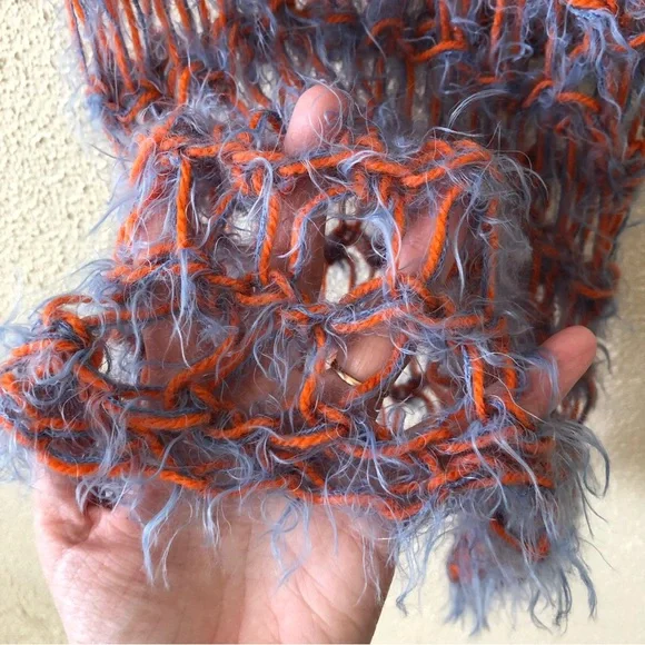 Vintage Punk Doris Goldberger No:Wear Open Knit Dress S - Picture 3 of 5